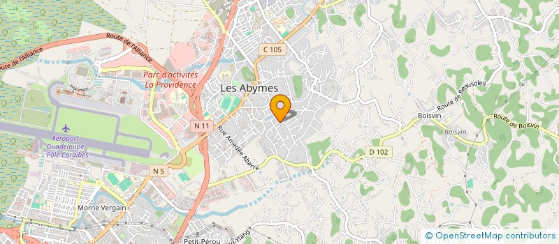 localisation de l'entreprise FAMILA à LES ABYMES