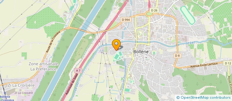 localisation de l'entreprise FAMILAM  BOLLENE