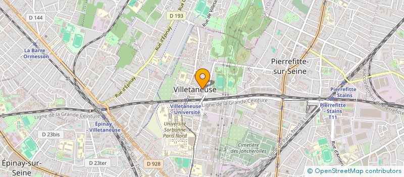 localisation de l'entreprise FAMILBRA - LA FEMME AUX MILLE BRAS à VILLETANEUSE