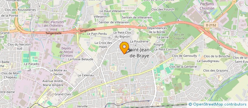 localisation de l'entreprise FAMILHA MG à SAINT-JEAN-DE-BRAYE