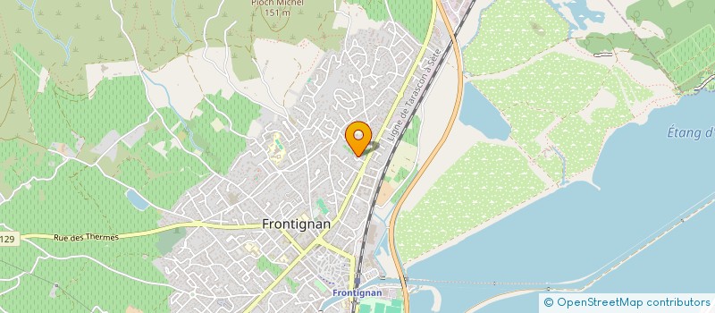 localisation de l'entreprise FAMILHA PALAT à FRONTIGNAN