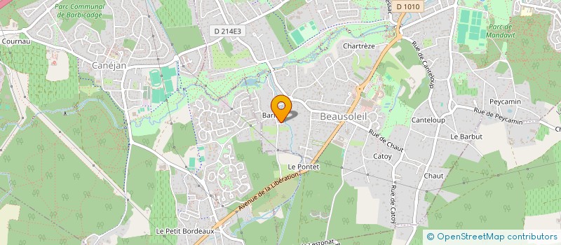 localisation de l'entreprise FAMILI  GRADIGNAN