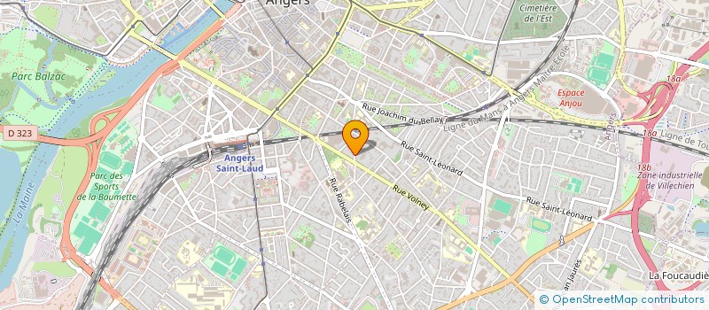 localisation de l'entreprise FAMILI à ANGERS