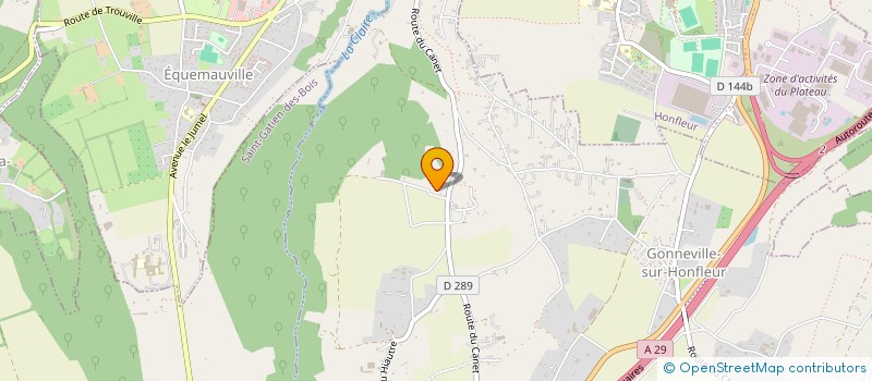 localisation de l'entreprise FAMILIA  GONNEVILLE-SUR-HONFLEUR