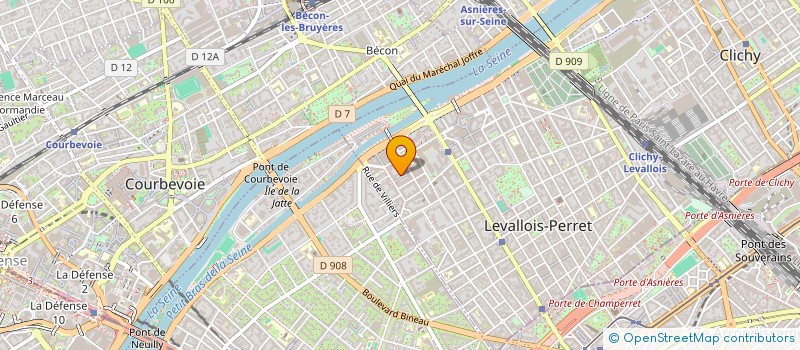 localisation de l'entreprise FAMILIA à LEVALLOIS-PERRET