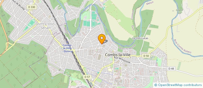 localisation de l'entreprise FAMILIA  COMBS-LA-VILLE