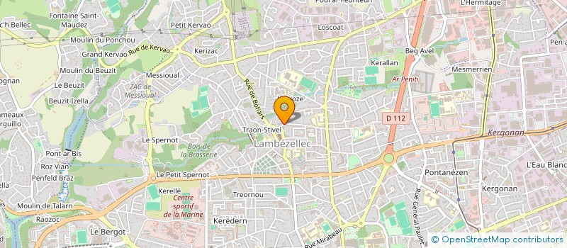 localisation de l'entreprise FAMILIA  BREST