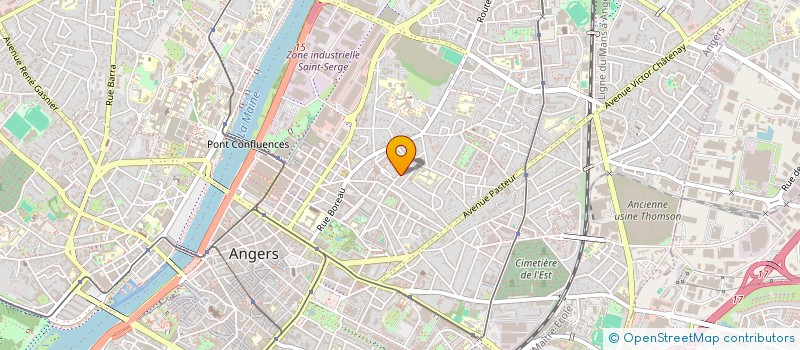 localisation de l'entreprise FAMILIA à ANGERS