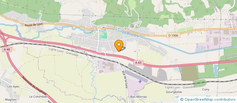 localisation de l'entreprise FAMILIA  CESSIEU