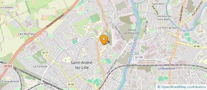 localisation de l'entreprise FAMILIA CAPA  SAINT-ANDRE-LEZ-LILLE