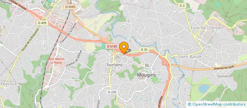 localisation de l'entreprise FAMILIA INVEST à MOUGINS