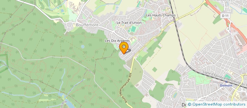 localisation de l'entreprise FAMILIAL PAVAGE  DOMONT