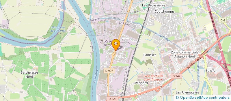 localisation de l'entreprise FAMILIALE  LE PONTET