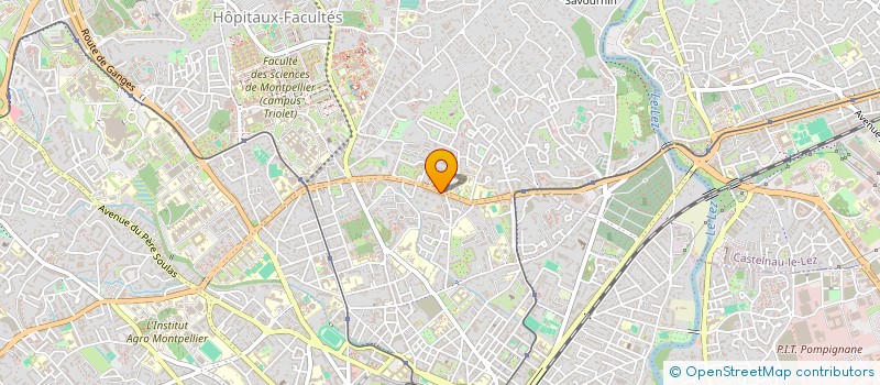 localisation de l'entreprise FAMILIALE BERTRAND à MONTPELLIER