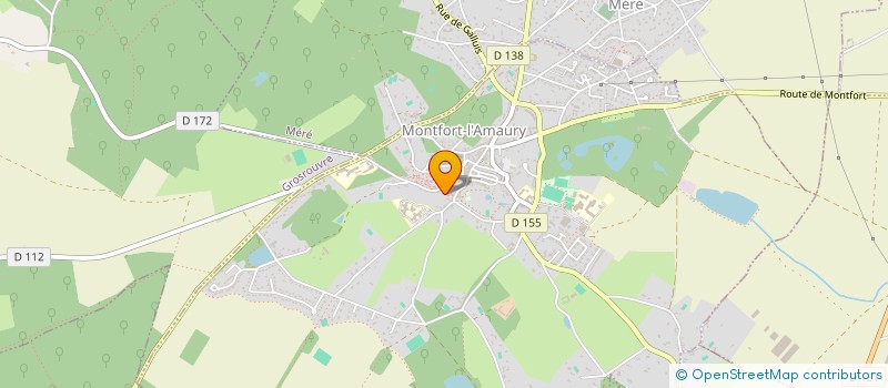 localisation de l'entreprise FAMILIALE CANTON MONTFORT ET ENVIRONS  MONTFORT-L'AMAURY