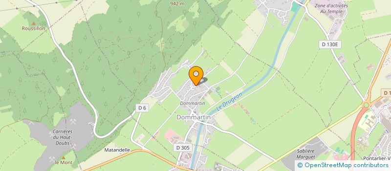 localisation de l'entreprise FAMILIALE CEYLAN  DOMMARTIN