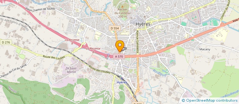 localisation de l'entreprise FAMILIALE D'EXPLOITATION DE BREVETS à HYERES