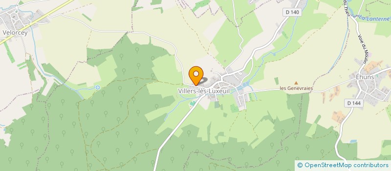 localisation de l'entreprise FAMILIALE DE CARVALHO  VILLERS-LES-LUXEUIL