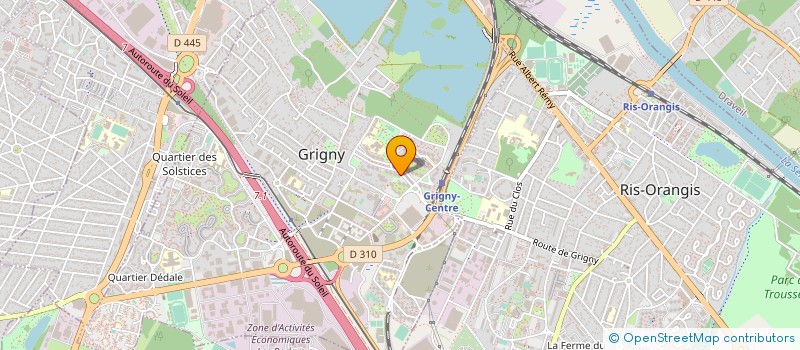 localisation de l'entreprise FAMILIALE DE GRIGNY à GRIGNY