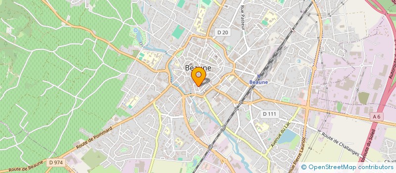 localisation de l'entreprise FAMILIALE DREYFUS à BEAUNE