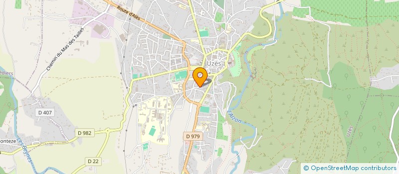 localisation de l'entreprise FAMILIALE GUIRAUD  UZES