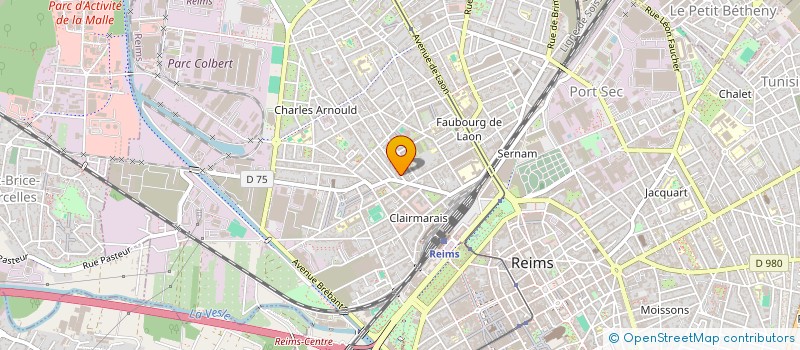 localisation de l'entreprise FAMILIALE HN  REIMS