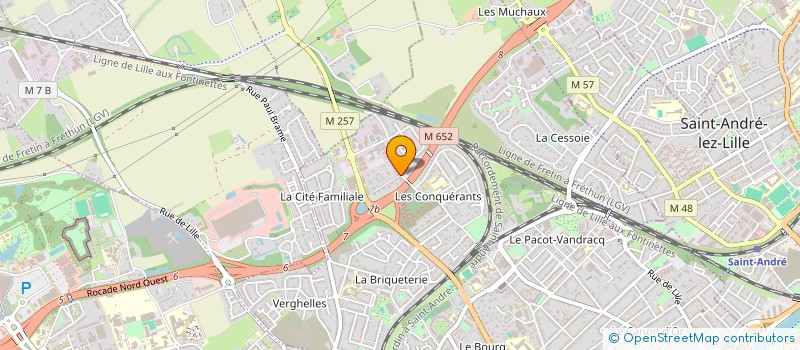 localisation de l'entreprise FAMILIALE HORIZON  LAMBERSART