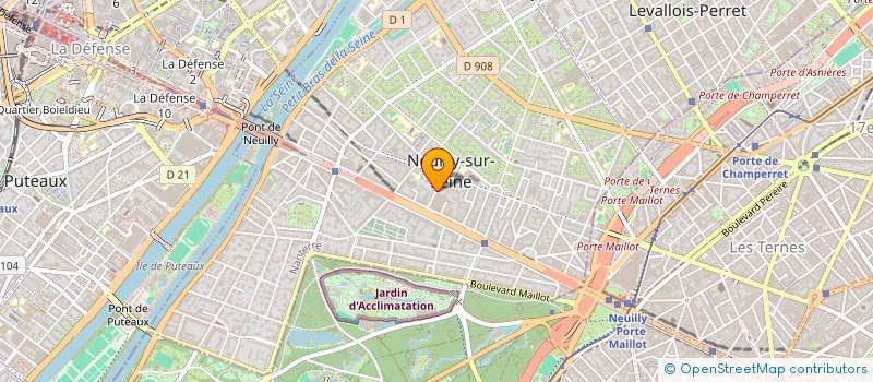 localisation de l'entreprise FAMILIALE J-E.L.C. à NEUILLY-SUR-SEINE