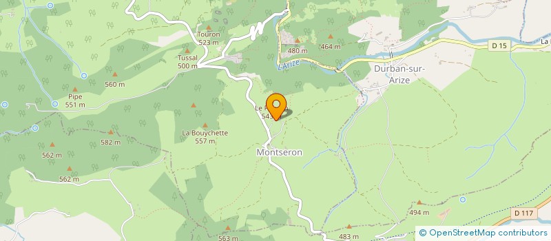 localisation de l'entreprise FAMILIALE LABADIE à MONTSERON