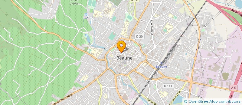 localisation de l'entreprise FAMILIALE MICHEL ET FRANCOISE ANDRE à BEAUNE