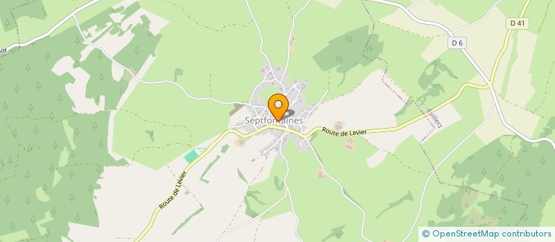 localisation de l'entreprise FAMILIALE MOUROT  SEPTFONTAINES