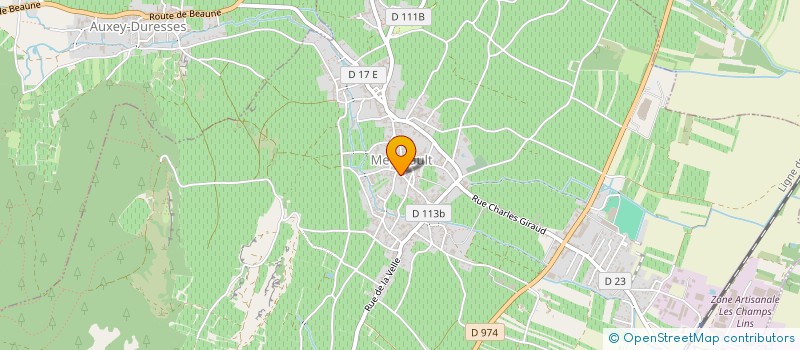 localisation de l'entreprise FAMILIALE MX  MEURSAULT