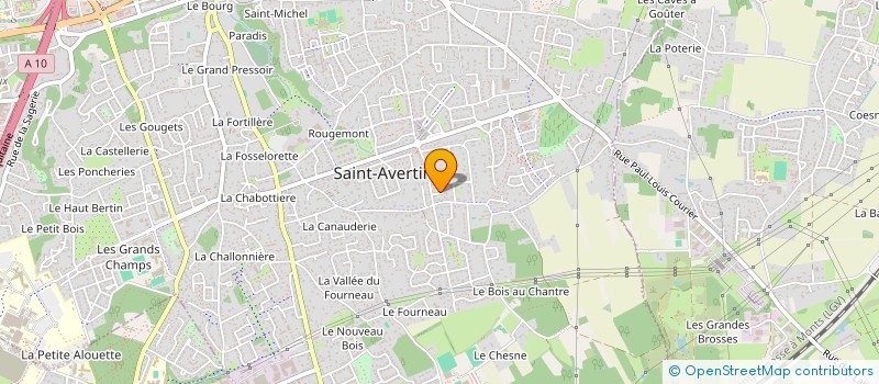 localisation de l'entreprise FAMILIALE NIEULLE  SAINT-AVERTIN