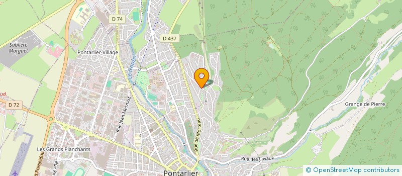 localisation de l'entreprise FAMILIALE PROTESTANTE à PONTARLIER