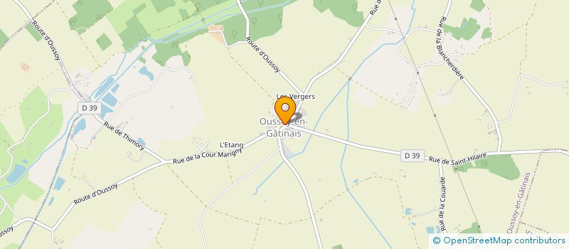 localisation de l'entreprise FAMILIALE RURALE à PRESSIGNY-LES-PINS