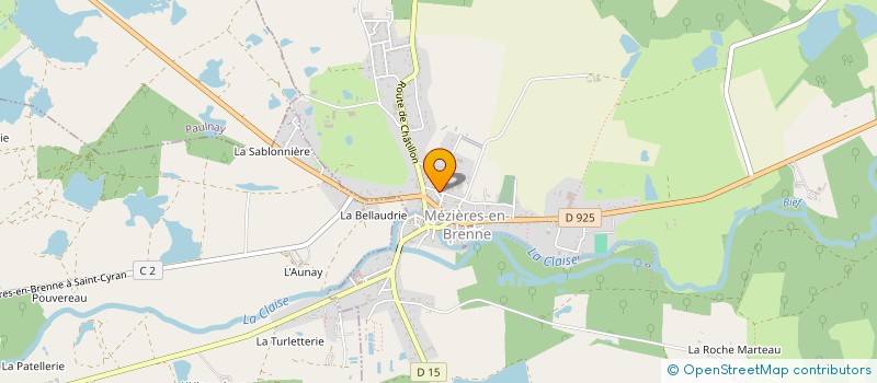 localisation de l'entreprise FAMILIALE RURALE à MEZIERES-EN-BRENNE