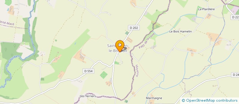 localisation de l'entreprise FAMILIALE RURALE COUTERNE ENVIRONS à RIVES D'ANDAINE