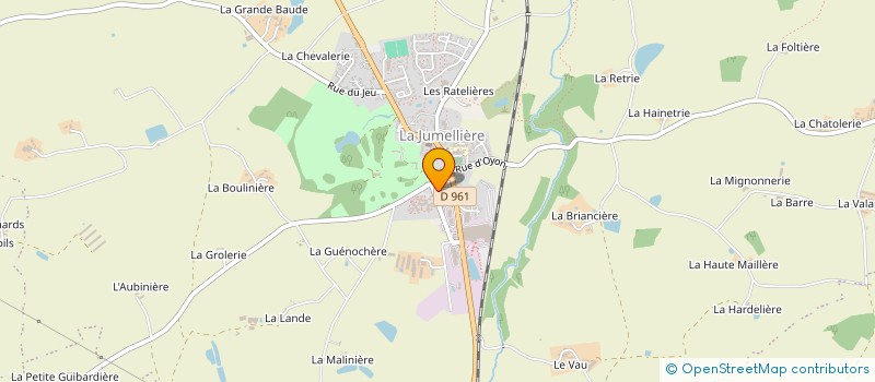 localisation de l'entreprise FAMILIALE RURALE LA JUMELLIERE à CHEMILLE-EN-ANJOU