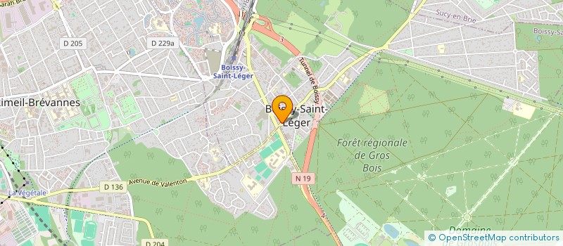localisation de l'entreprise FAMILIALE VOISET à BOISSY-SAINT-LEGER