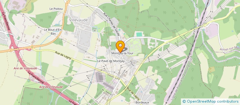 localisation de l'entreprise FAMILIC à VILLEVAUDE