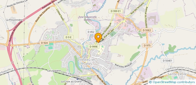 localisation de l'entreprise FAMILICE CENTRALE à VILLEDIEU-LES-POELES-ROUFFIGNY