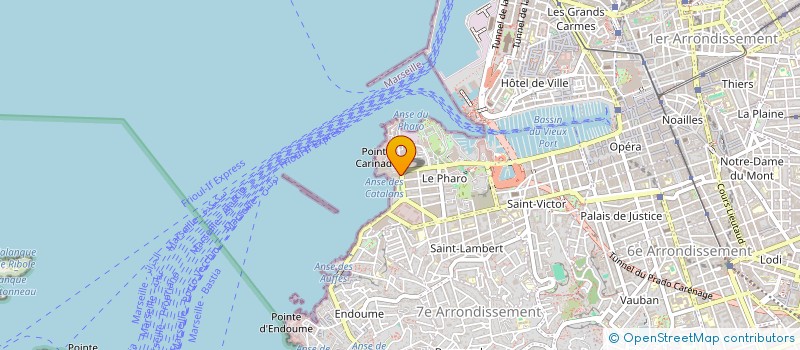 localisation de l'entreprise FAMILIMMO à MARSEILLE