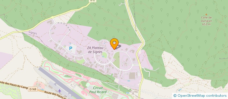 localisation de l'entreprise FAMILIN  SIGNES