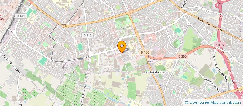 localisation de l'entreprise FAMILIS 3 à ANGERS