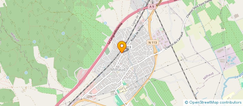 localisation de l'entreprise FAMILLE 34  MILHAUD