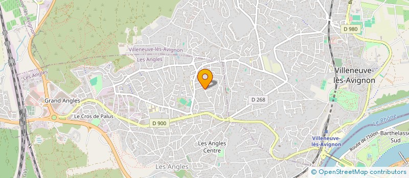 localisation de l'entreprise FAMILLE 5.0  LES ANGLES