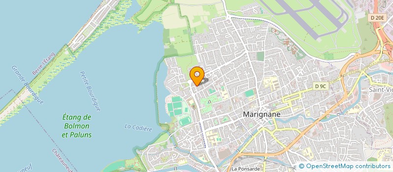 localisation de l'entreprise FAMILLE  MARIGNANE