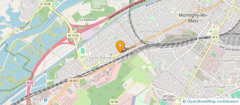 localisation de l'entreprise FAMILLE  MOULINS-LES-METZ