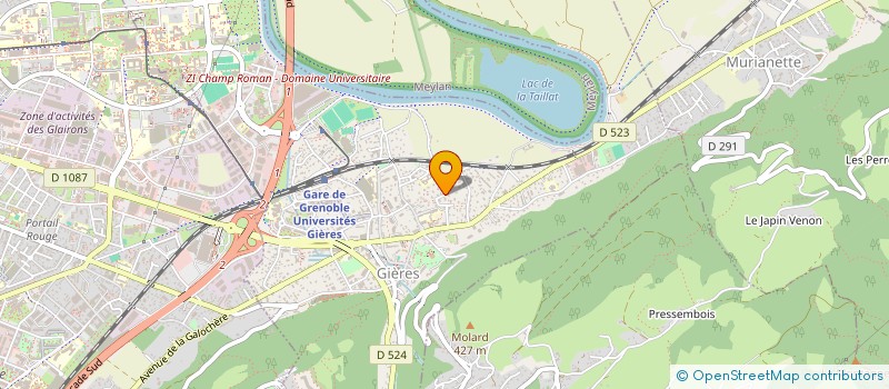 localisation de l'entreprise FAMILLE ABBINANTE  GIERES