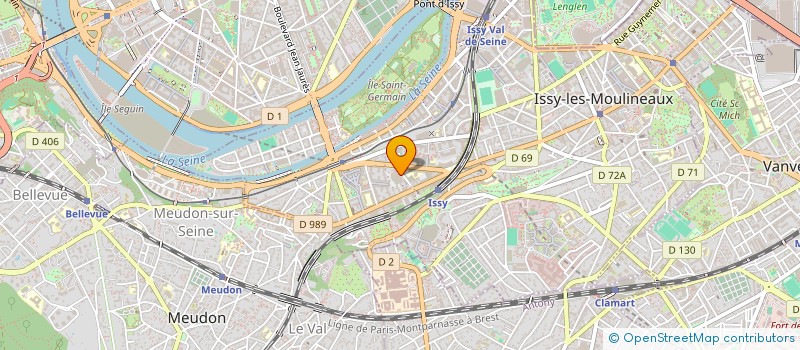 localisation de l'entreprise FAMILLE ACCUEIL SURDOUES à ISSY-LES-MOULINEAUX